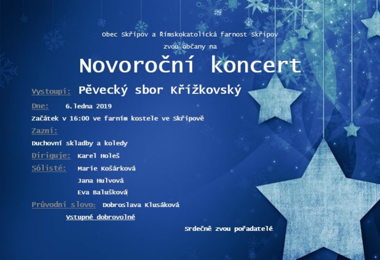 novoroční koncert