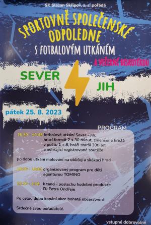 plakát Sever proti Jihu